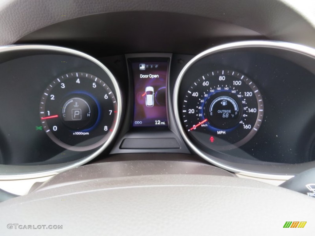 2014 Hyundai Santa Fe Sport FWD Gauges Photo #87007458