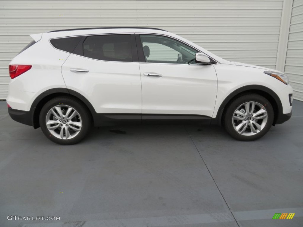 Frost White Pearl 2014 Hyundai Santa Fe Sport 2.0T FWD Exterior Photo #87007601