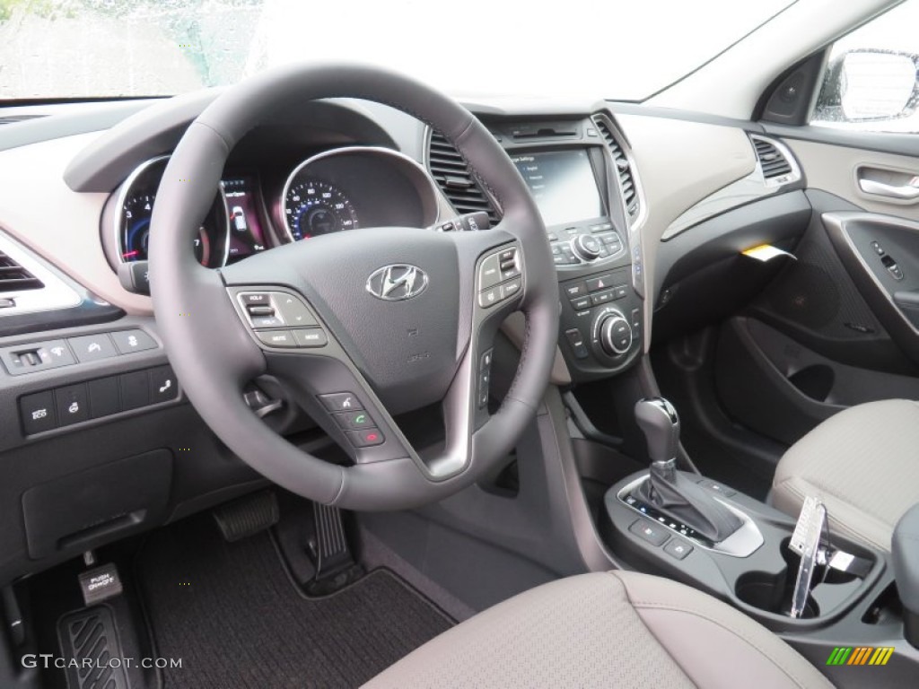 Gray Interior 2014 Hyundai Santa Fe Sport 2.0T FWD Photo #87008229