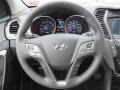 Gray 2014 Hyundai Santa Fe Sport 2.0T FWD Steering Wheel