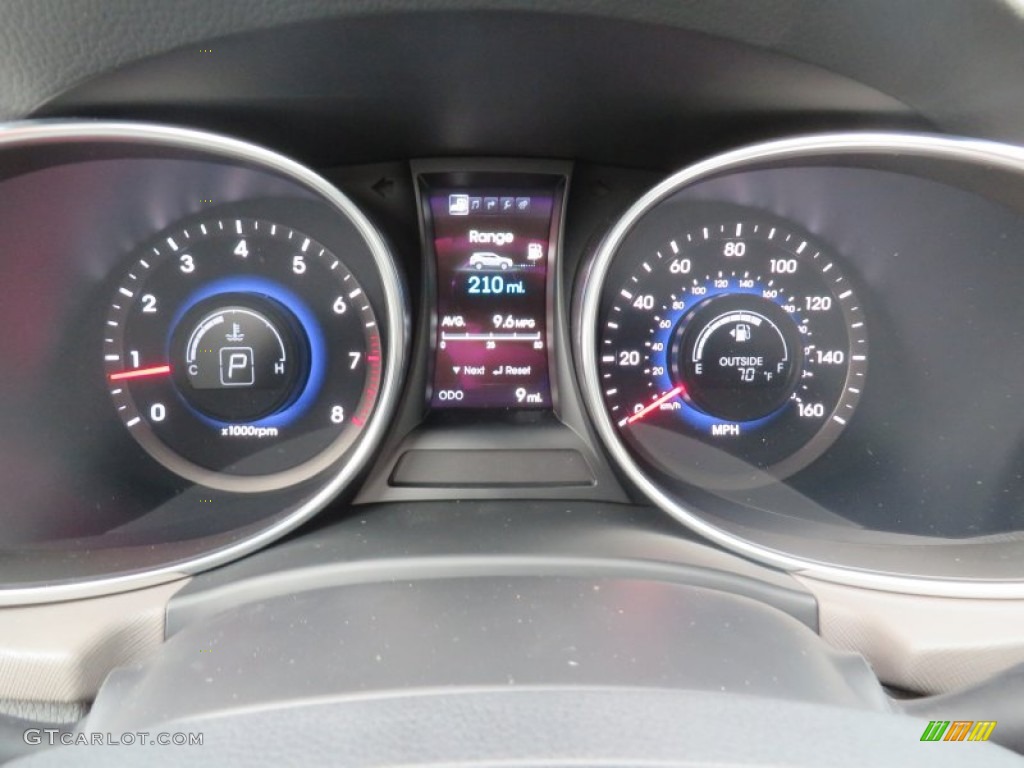 2014 Hyundai Santa Fe Sport 2.0T FWD Gauges Photo #87008443
