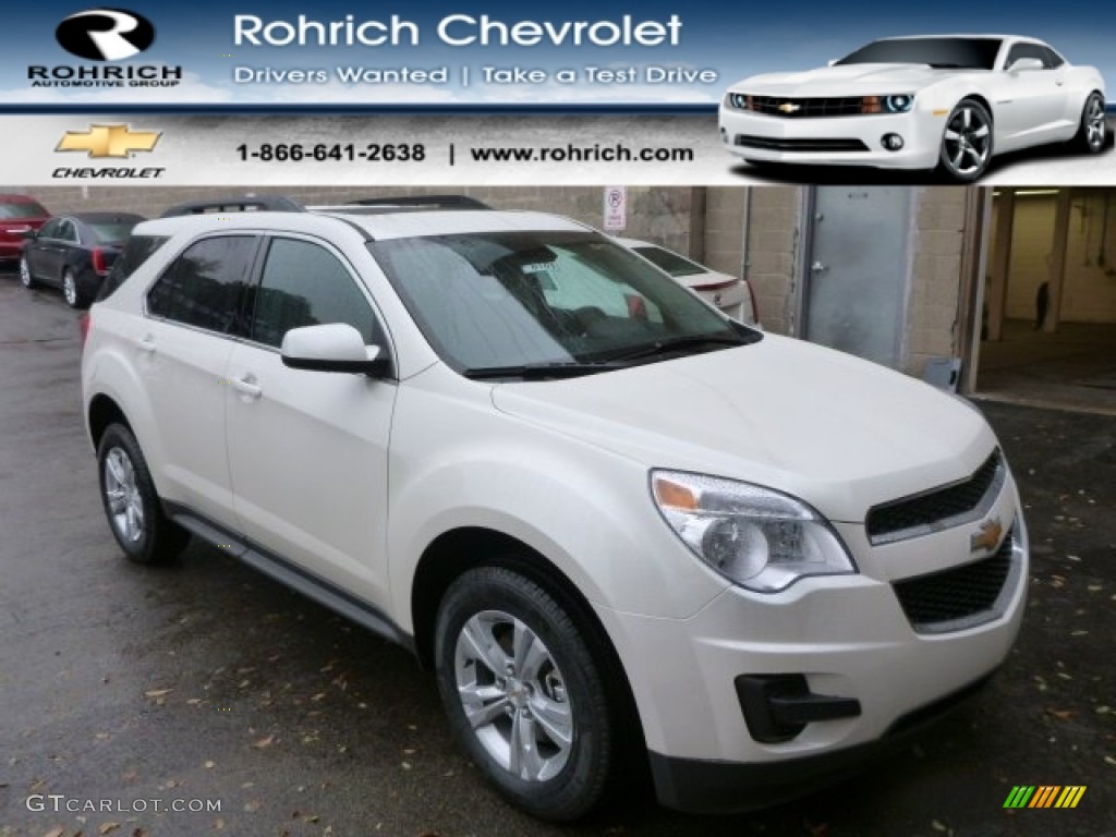 White Diamond Tricoat Chevrolet Equinox