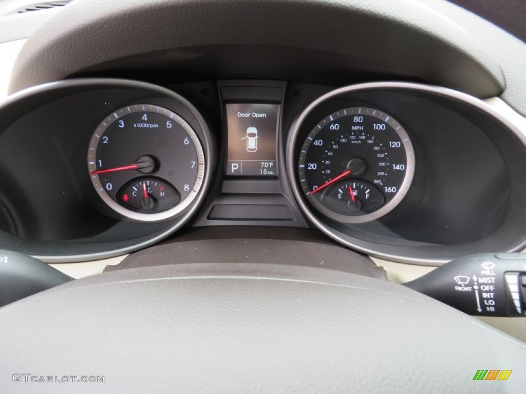 2014 Hyundai Santa Fe Sport FWD Gauges Photo #87009380