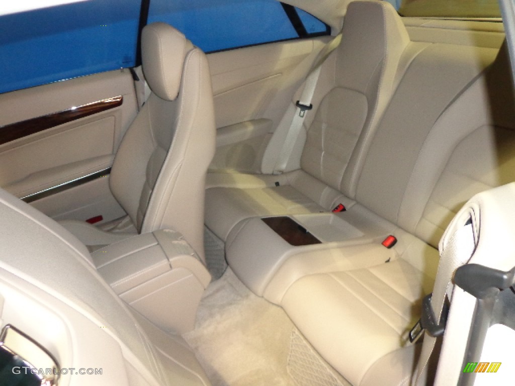 2011 E 350 Coupe - Diamond White Metallic / Almond/Mocha photo #16