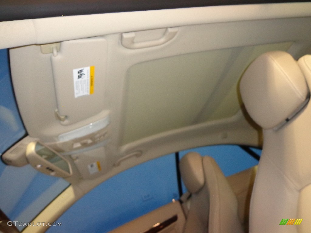 2011 E 350 Coupe - Diamond White Metallic / Almond/Mocha photo #19