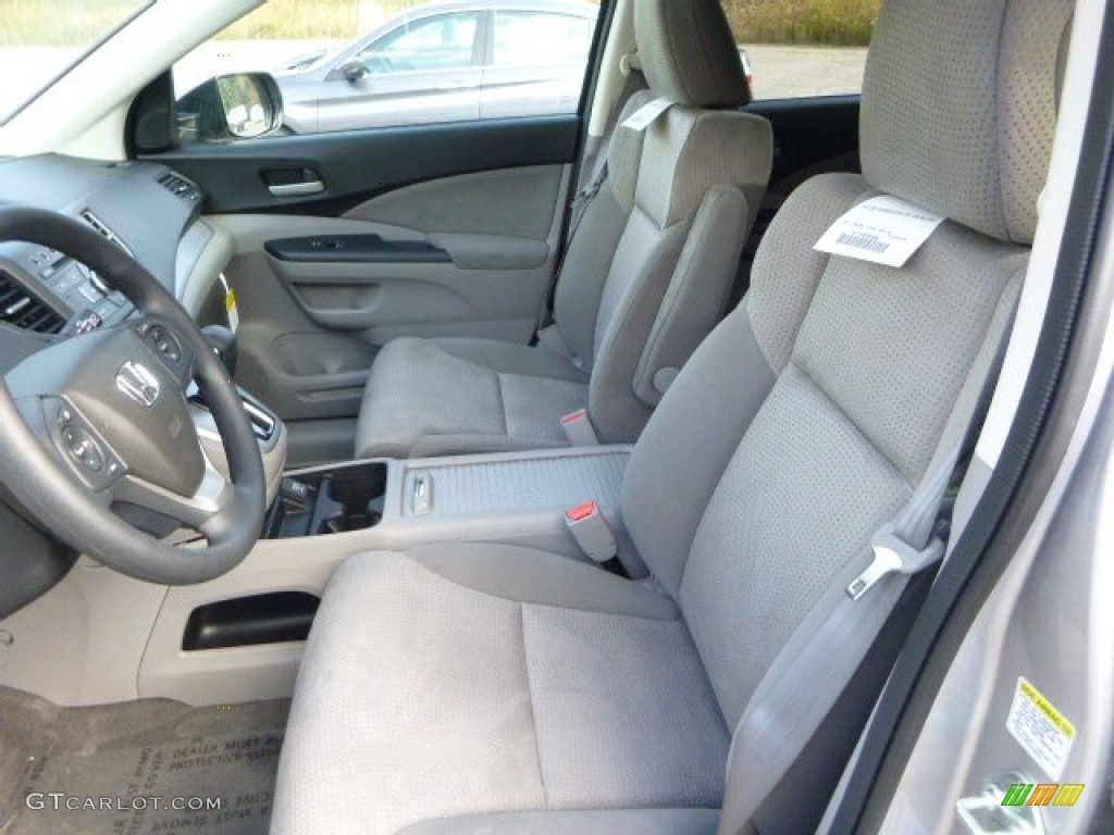 2014 CR-V EX AWD - Alabaster Silver Metallic / Gray photo #10