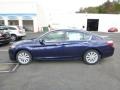 2014 Obsidian Blue Pearl Honda Accord EX-L Sedan  photo #6