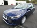 2014 Obsidian Blue Pearl Honda Accord EX-L Sedan  photo #7