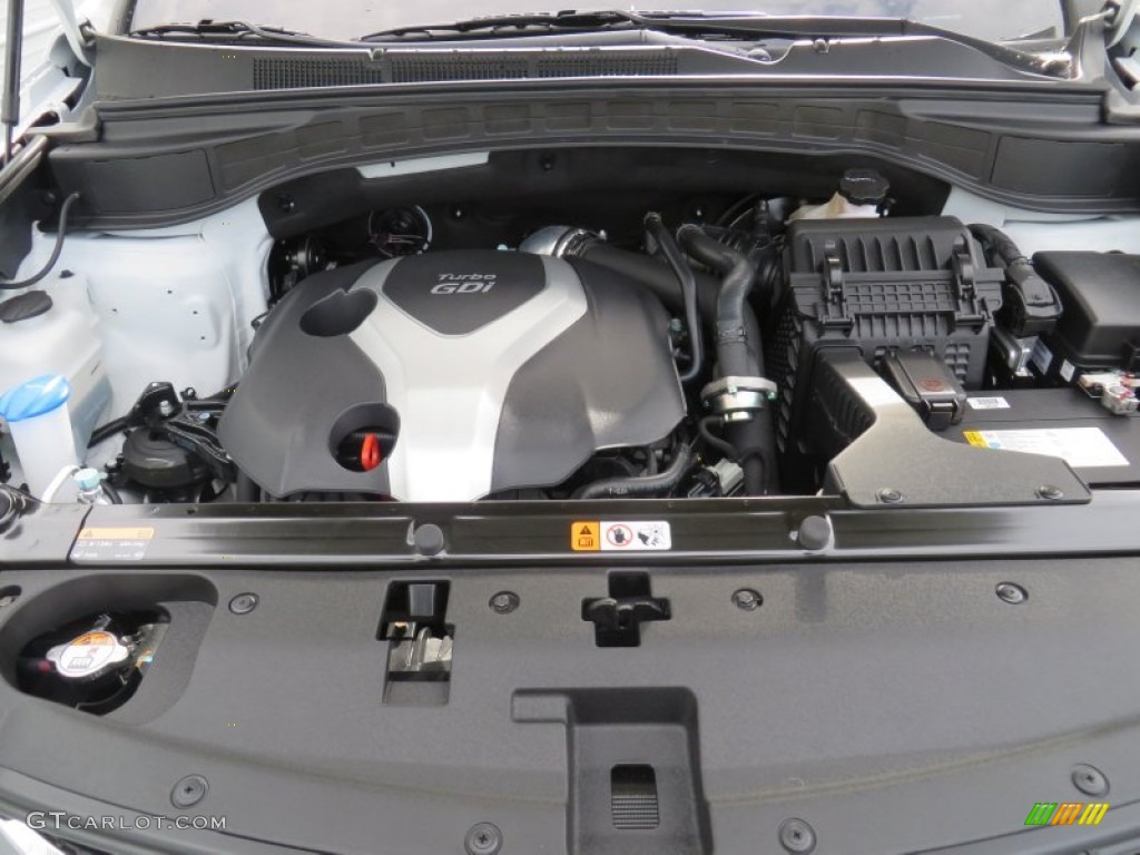 2014 Hyundai Santa Fe Sport 2.0T FWD 2.0 Liter GDI Turbocharged DOHC 16-Valve CVVT 4 Cylinder Engine Photo #87010757