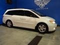 2012 White Diamond Pearl Honda Odyssey Touring  photo #9