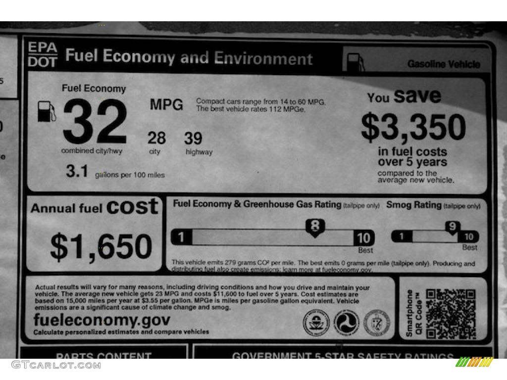 2013 Civic EX Sedan - Alabaster Silver Metallic / Gray photo #17