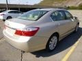 2014 Champagne Frost Pearl Honda Accord EX-L Sedan  photo #3