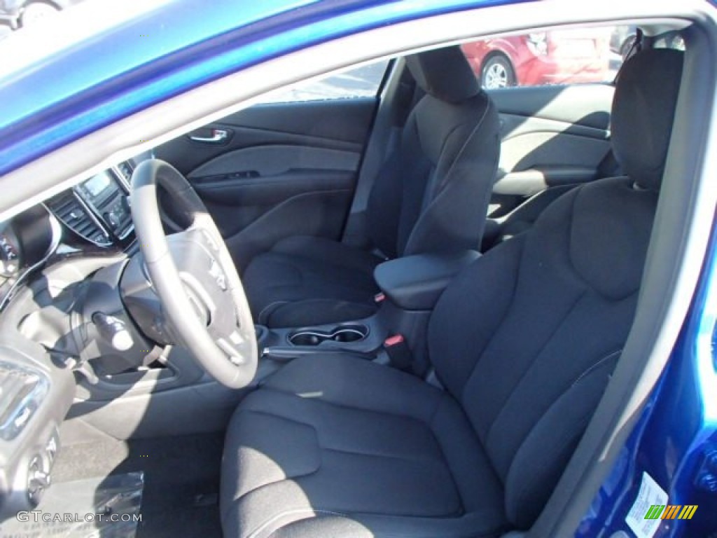 2013 Dart SXT - Blue Streak Pearl Coat / Black photo #10