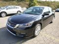 2014 Crystal Black Pearl Honda Accord EX-L V6 Sedan  photo #7