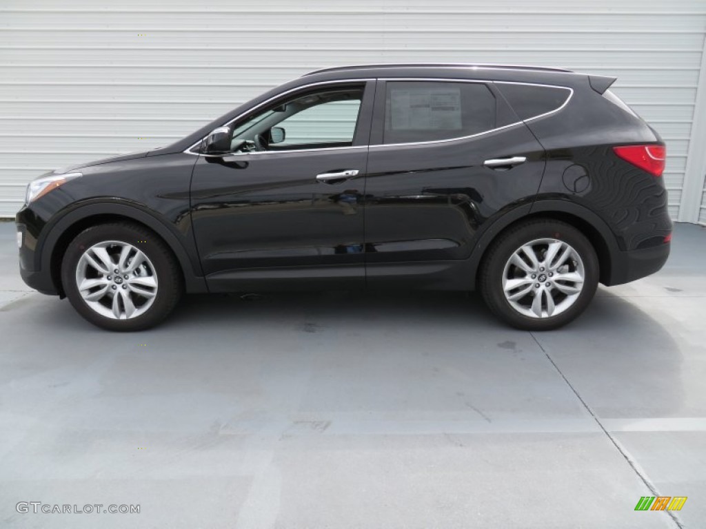 Twilight Black 2014 Hyundai Santa Fe Sport 2.0T FWD Exterior Photo #87012386