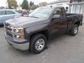 2014 Tungsten Metallic Chevrolet Silverado 1500 WT Regular Cab 4x4  photo #7