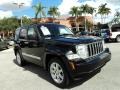 2009 Brilliant Black Crystal Pearl Jeep Liberty Limited  photo #1