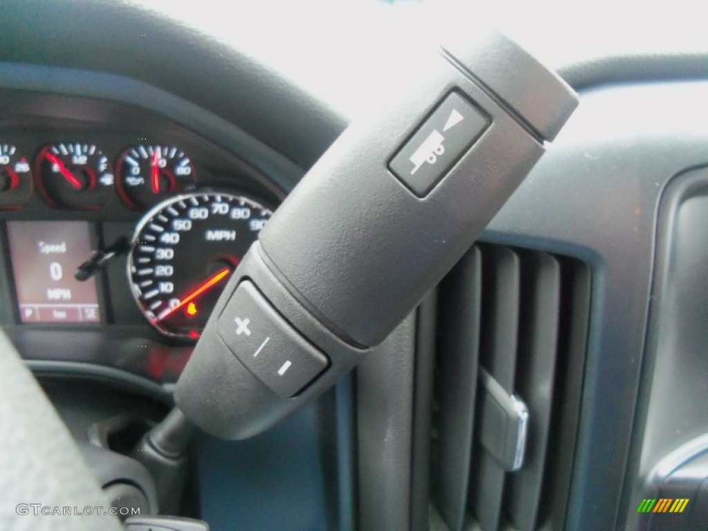 2014 Silverado 1500 WT Regular Cab 4x4 - Tungsten Metallic / Jet Black/Dark Ash photo #27