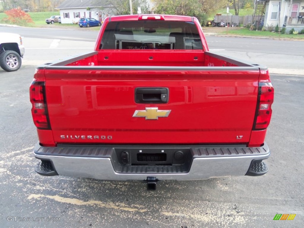 2014 Silverado 1500 LT Double Cab 4x4 - Victory Red / Jet Black photo #3