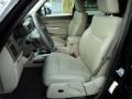 2009 Jeep Liberty Light Pebble Beige Interior Front Seat Photo