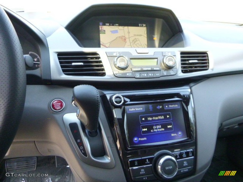 2014 Odyssey Touring Elite - Alabaster Silver Metallic / Truffle photo #18