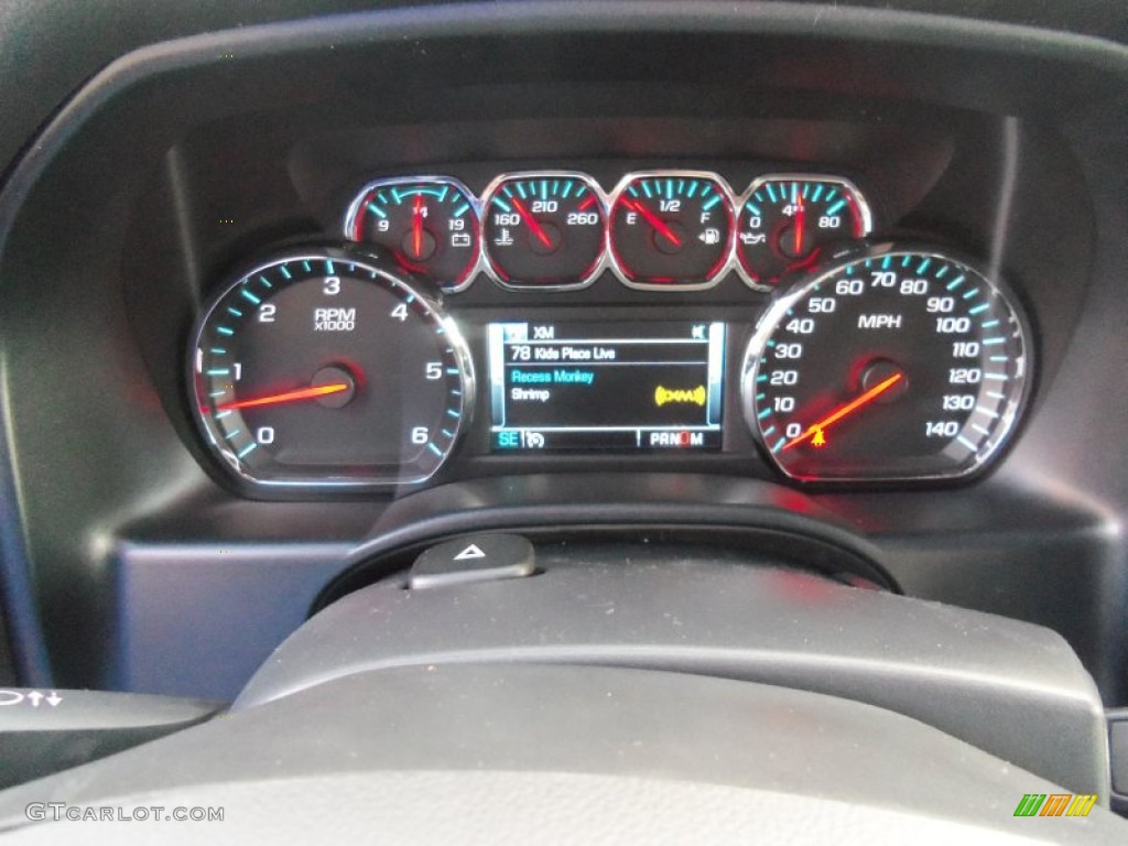 2014 Silverado 1500 LT Double Cab 4x4 - Victory Red / Jet Black photo #42