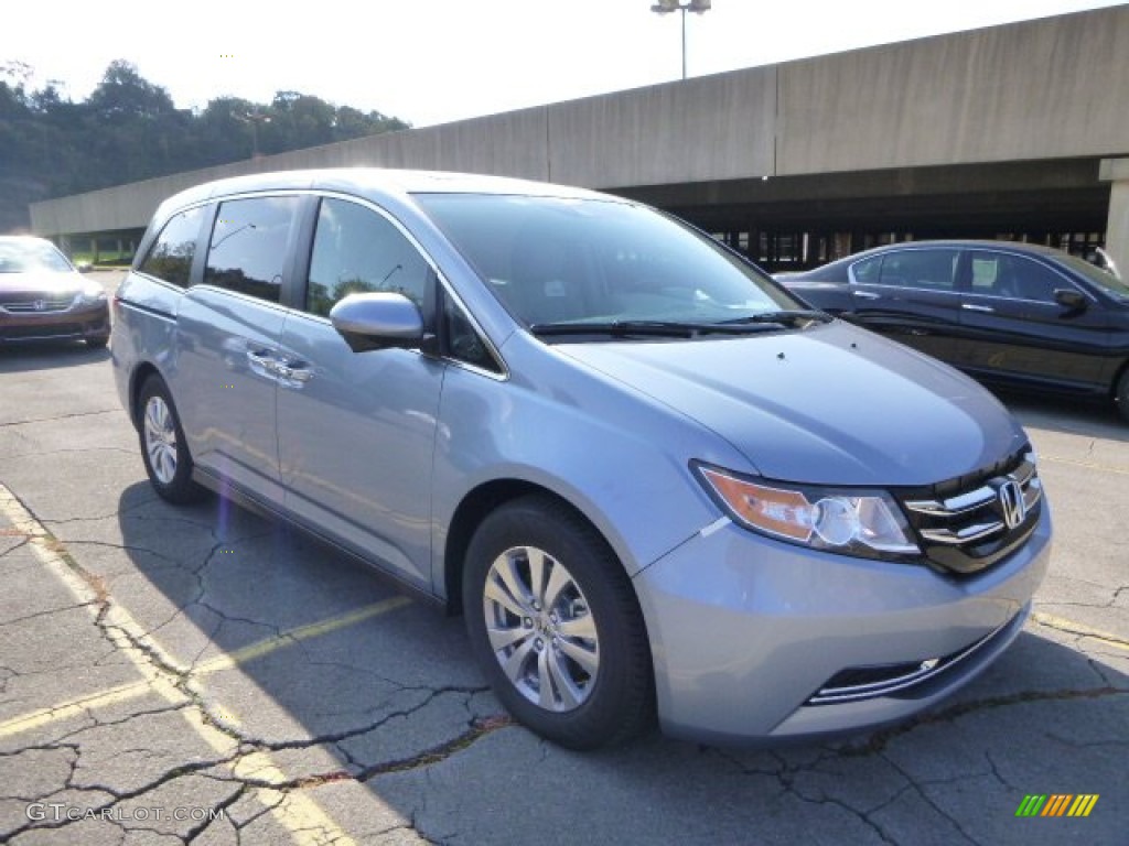 2014 Odyssey EX-L - Celestial Blue Metallic / Gray photo #1