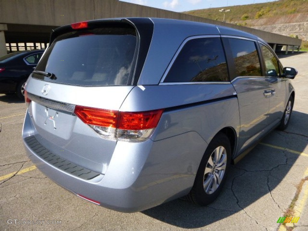 2014 Odyssey EX-L - Celestial Blue Metallic / Gray photo #3