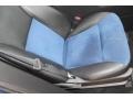 2009 Ford Edge Charcoal Black/Blue Alcantara Interior Front Seat Photo