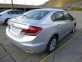 2013 Alabaster Silver Metallic Honda Civic LX Sedan  photo #3