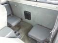 2001 Nissan Frontier Gray Interior Rear Seat Photo