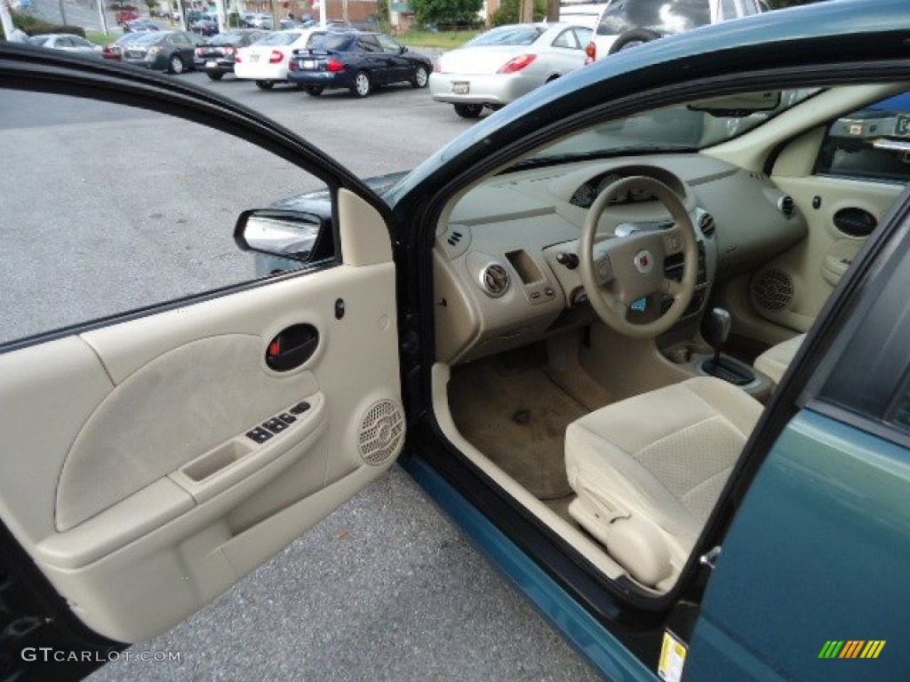 Tan Interior 2007 Saturn ION 3 Sedan Photo #87018989