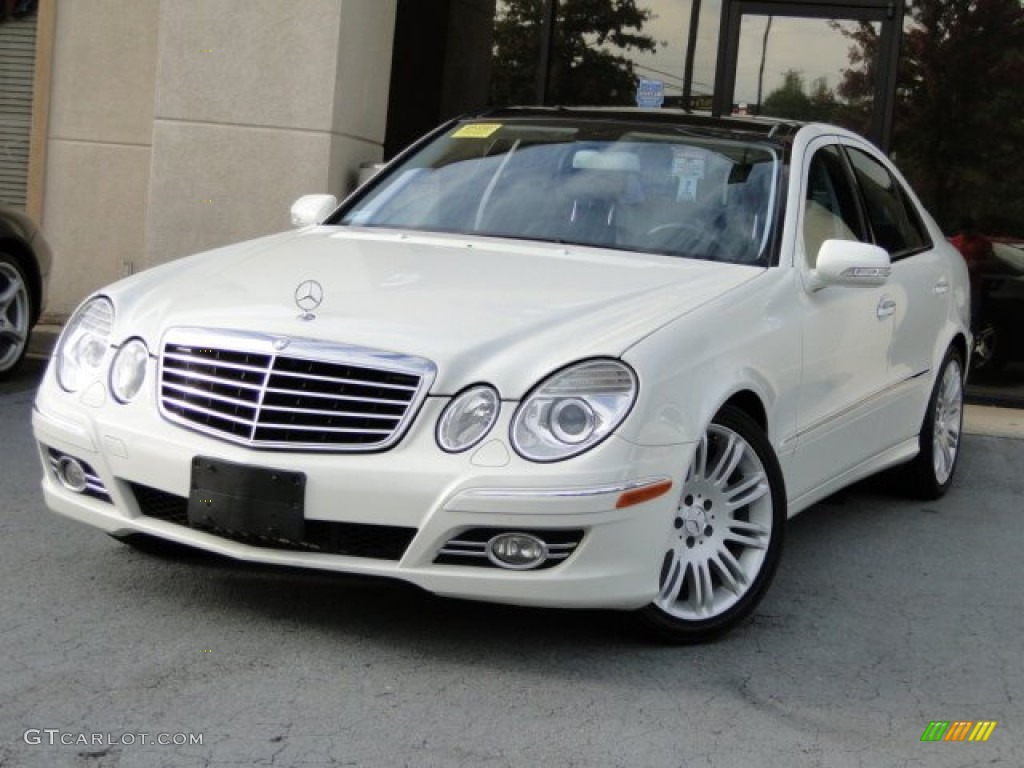 Arctic White Mercedes-Benz E