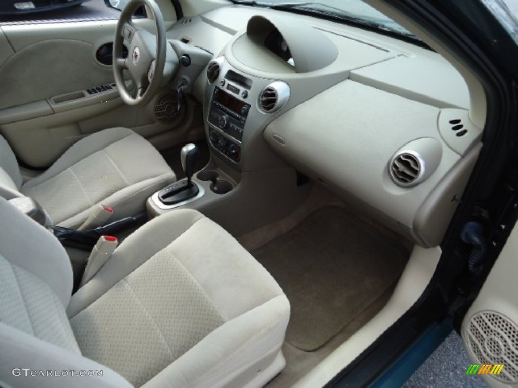 Tan Interior 2007 Saturn ION 3 Sedan Photo #87019187