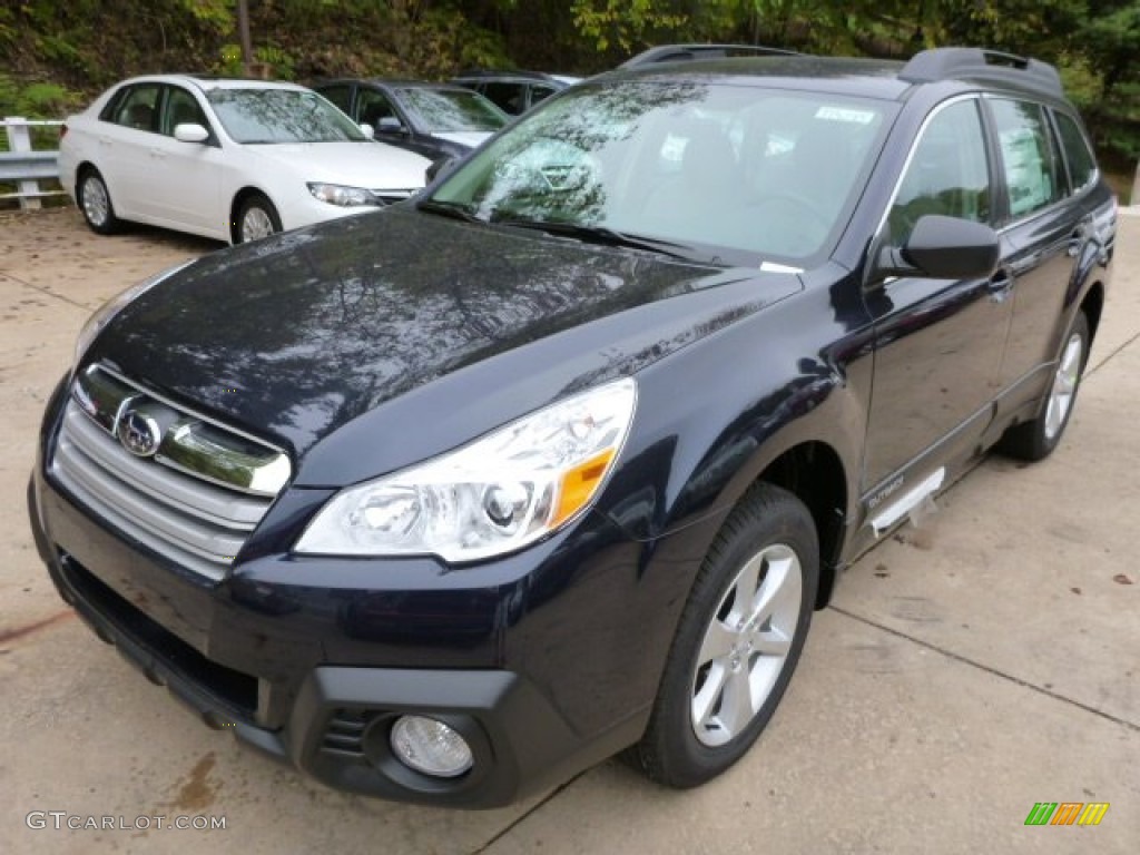 Deep Indigo Pearl 2014 Subaru Outback 2.5i Exterior Photo #87019346