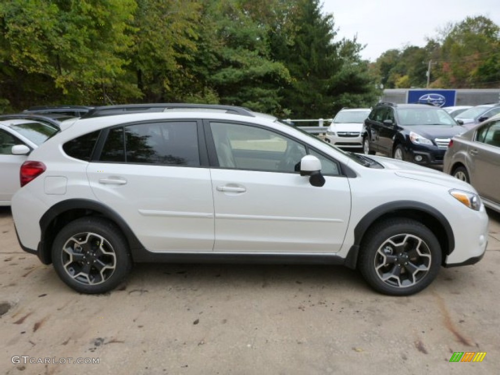 2014 XV Crosstrek 2.0i Premium - Satin White Pearl / Ivory photo #5