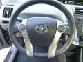 Dark Gray 2014 Toyota Prius v Five Steering Wheel