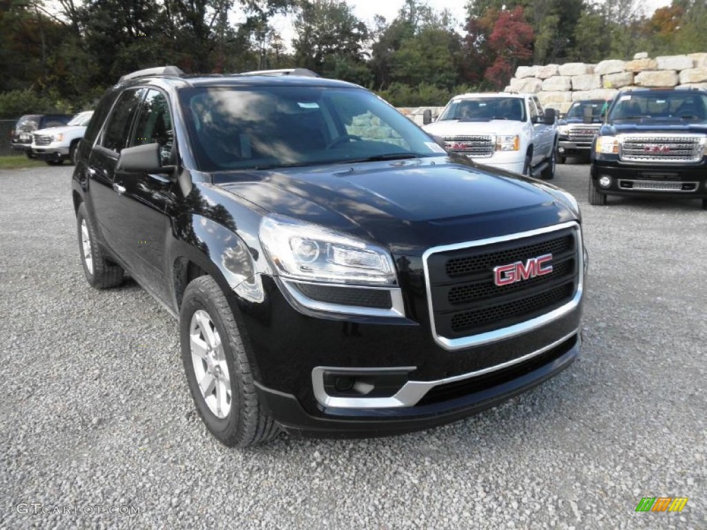 Carbon Black Metallic 2014 GMC Acadia SLE AWD Exterior Photo #87020564