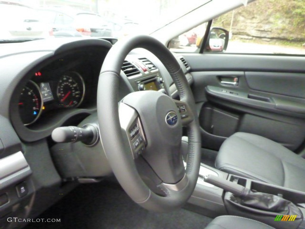 2014 XV Crosstrek 2.0i Limited - Tangerine Orange Pearl / Black photo #15