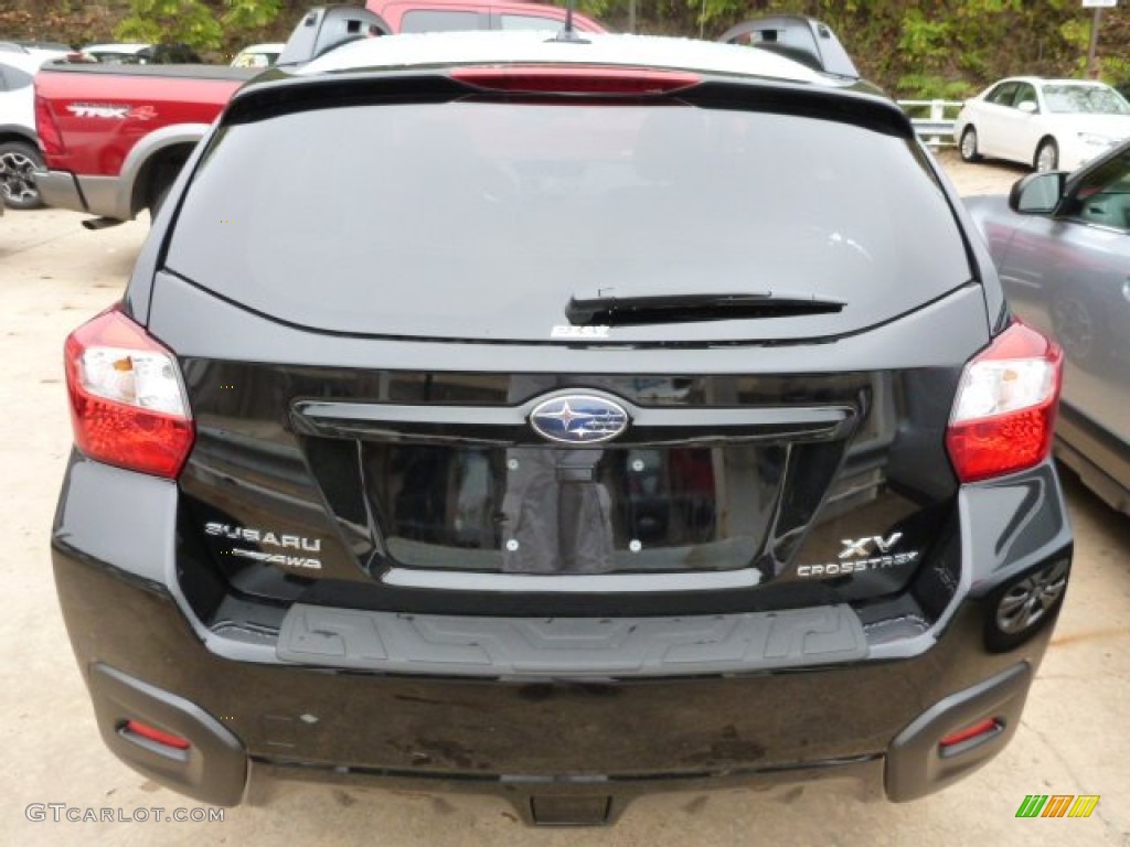 2014 XV Crosstrek 2.0i Premium - Crystal Black Silica / Ivory photo #4