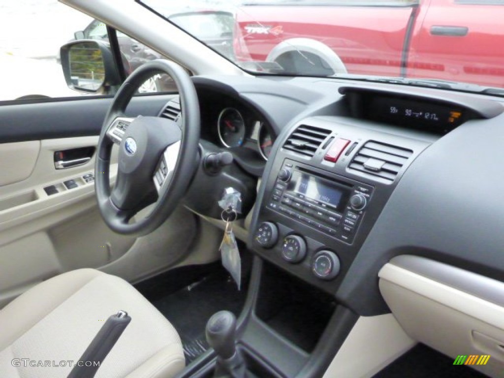 2014 XV Crosstrek 2.0i Premium - Crystal Black Silica / Ivory photo #6
