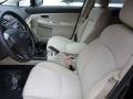 Ivory Front Seat Photo for 2014 Subaru XV Crosstrek #87021869