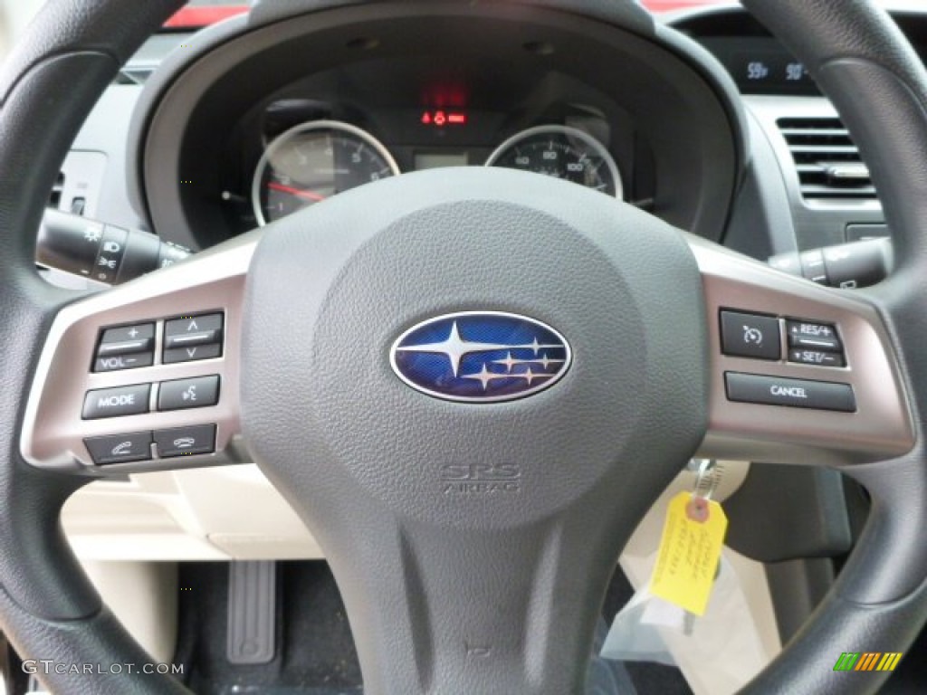 2014 XV Crosstrek 2.0i Premium - Crystal Black Silica / Ivory photo #18
