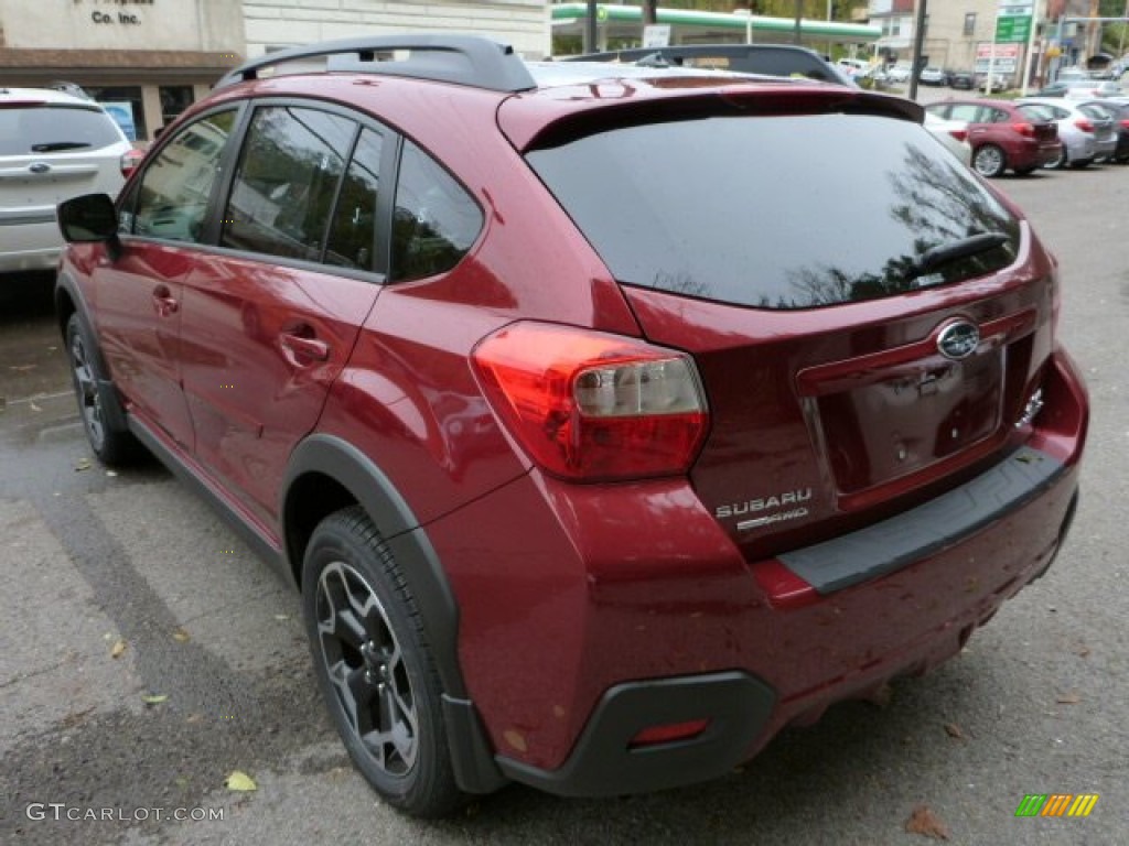 2014 XV Crosstrek 2.0i Premium - Venetian Red Pearl / Ivory photo #2