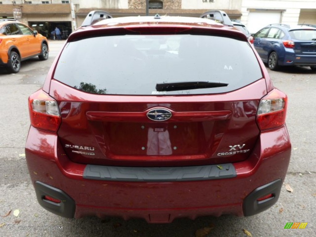 2014 XV Crosstrek 2.0i Premium - Venetian Red Pearl / Ivory photo #3