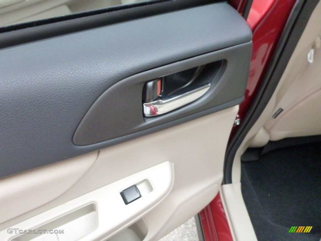 2014 XV Crosstrek 2.0i Premium - Venetian Red Pearl / Ivory photo #13