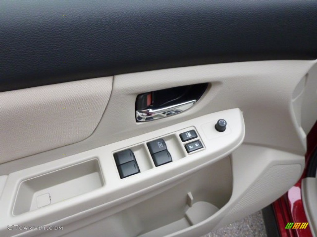 2014 XV Crosstrek 2.0i Premium - Venetian Red Pearl / Ivory photo #14