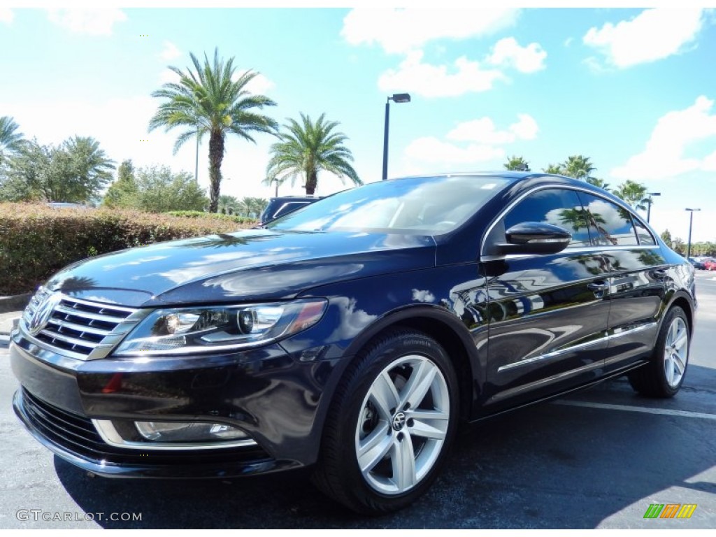 Deep Black Metallic 2013 Volkswagen CC Sport Exterior Photo #87023750