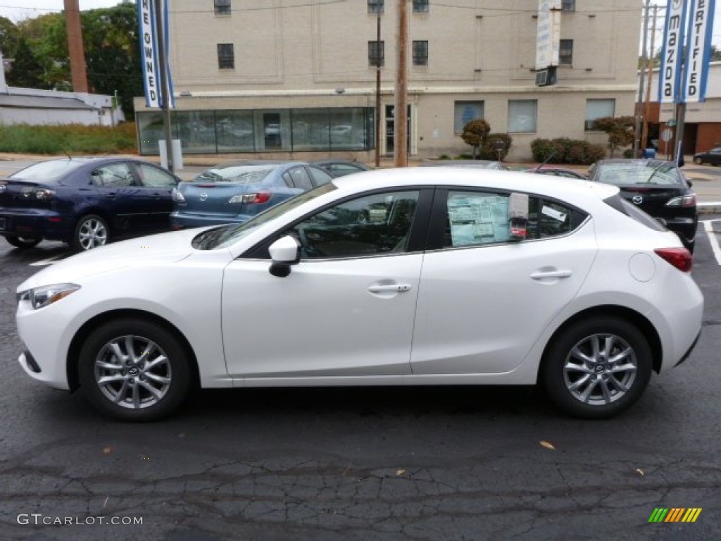 Snowflake White Pearl 2014 Mazda MAZDA3 i Touring 5 Door Exterior Photo #87024470