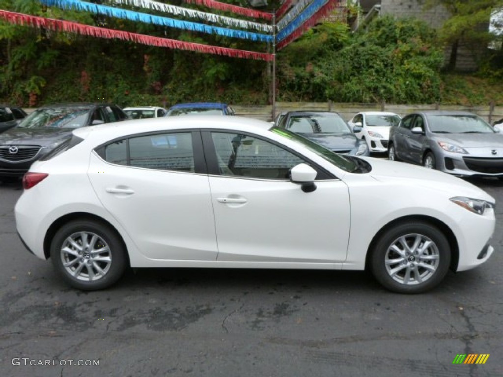 Snowflake White Pearl 2014 Mazda MAZDA3 i Touring 5 Door Exterior Photo #87024530